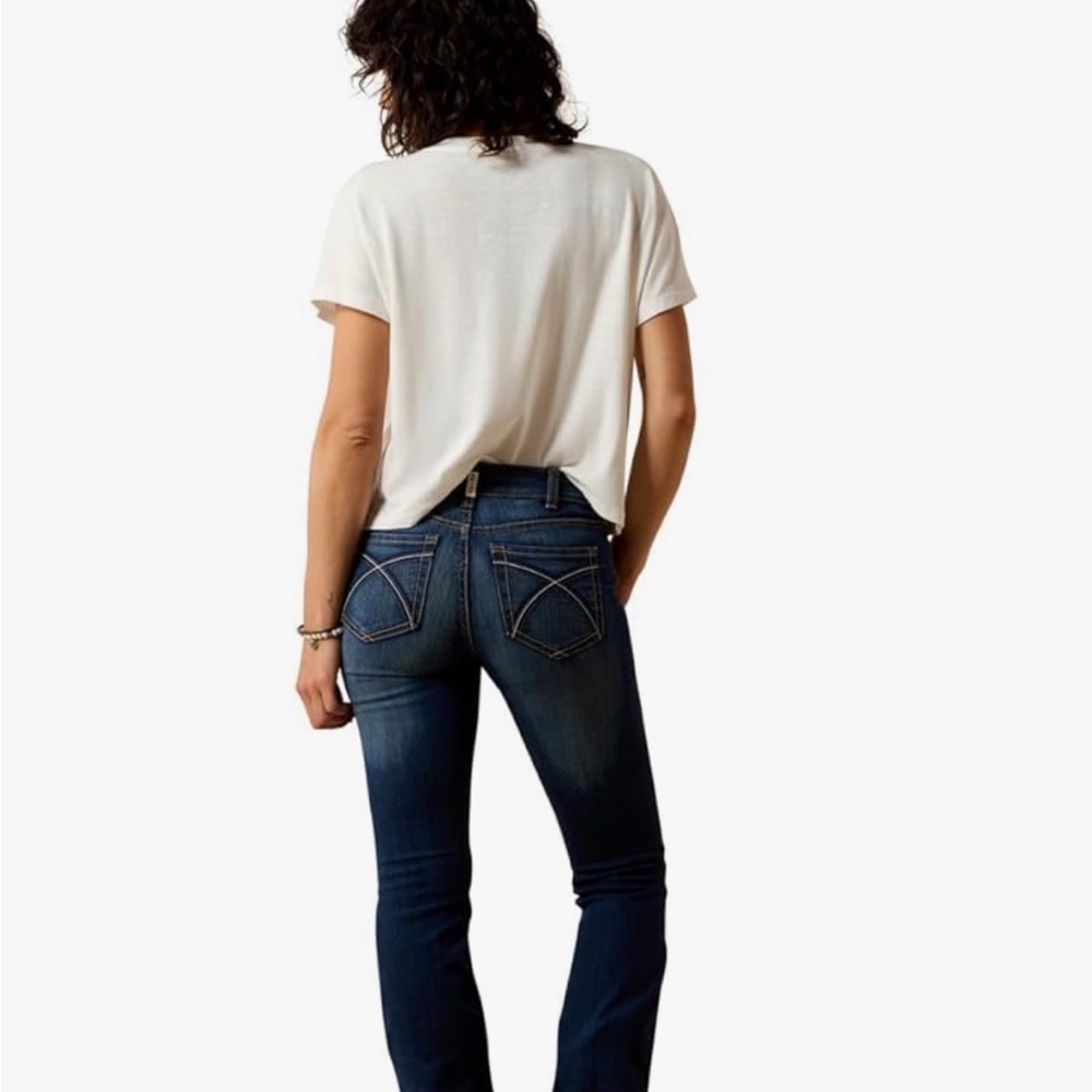 Ariat Women's Dark Blue Boot Cut Jeans